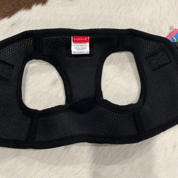 Puppia Soft Vest Dog Harness Black Sz L NWT - Picture 12 of 12